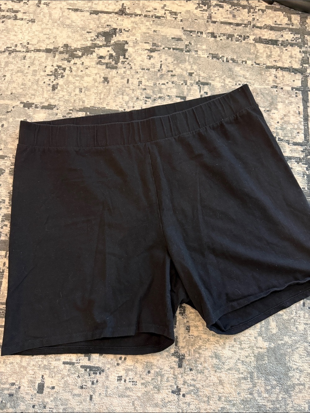 torrid Black Stretch Bike Shorts